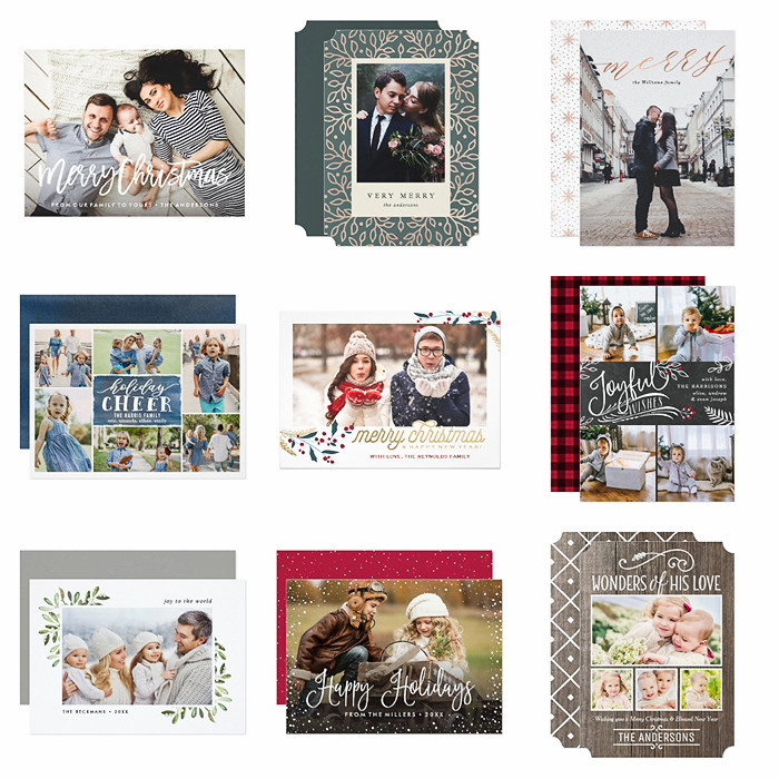 Beautiful Photo Christmas Cards